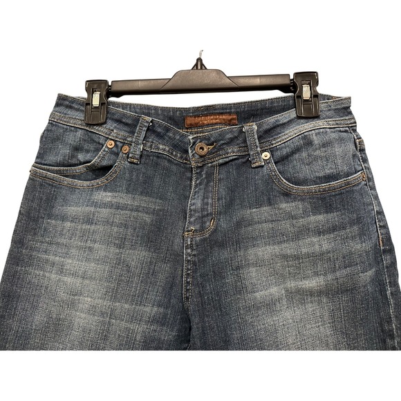 The Limited Womens Size 12 Denim Capri Jeans Medium Wash Blue Cropped - Picture 2 of 6